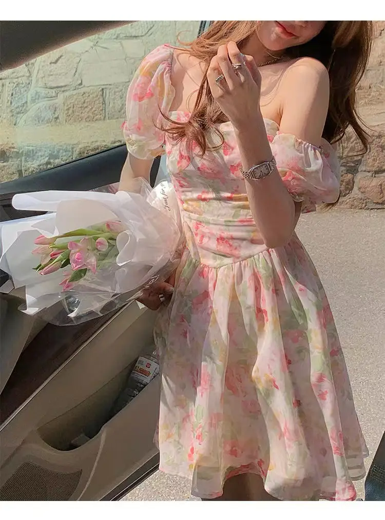French Ins Super Fairy Student Skirt Floral 2024 — feature 15