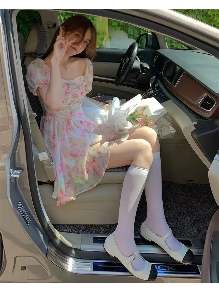 French Ins Super Fairy Student Skirt Floral 2024 — feature 19