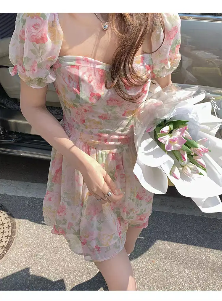 French Ins Super Fairy Student Skirt Floral 2024 — feature 21
