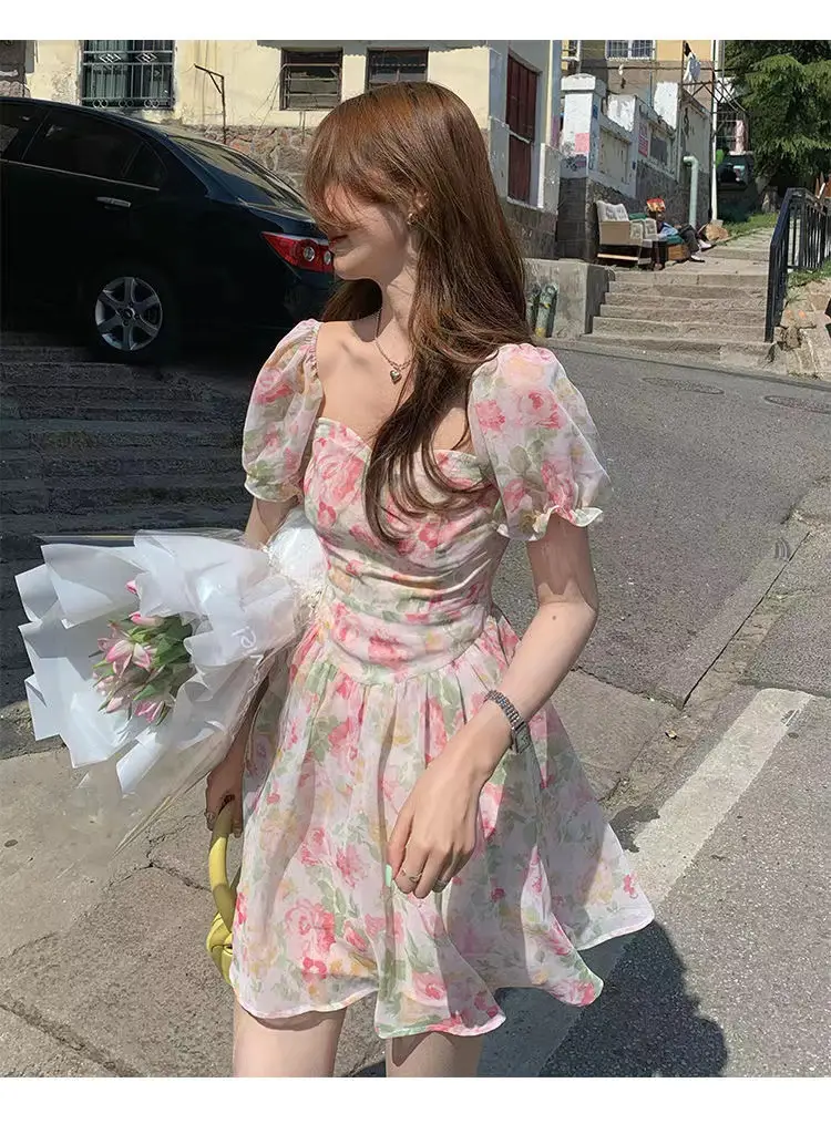 French Ins Super Fairy Student Skirt Floral 2024 — feature 22