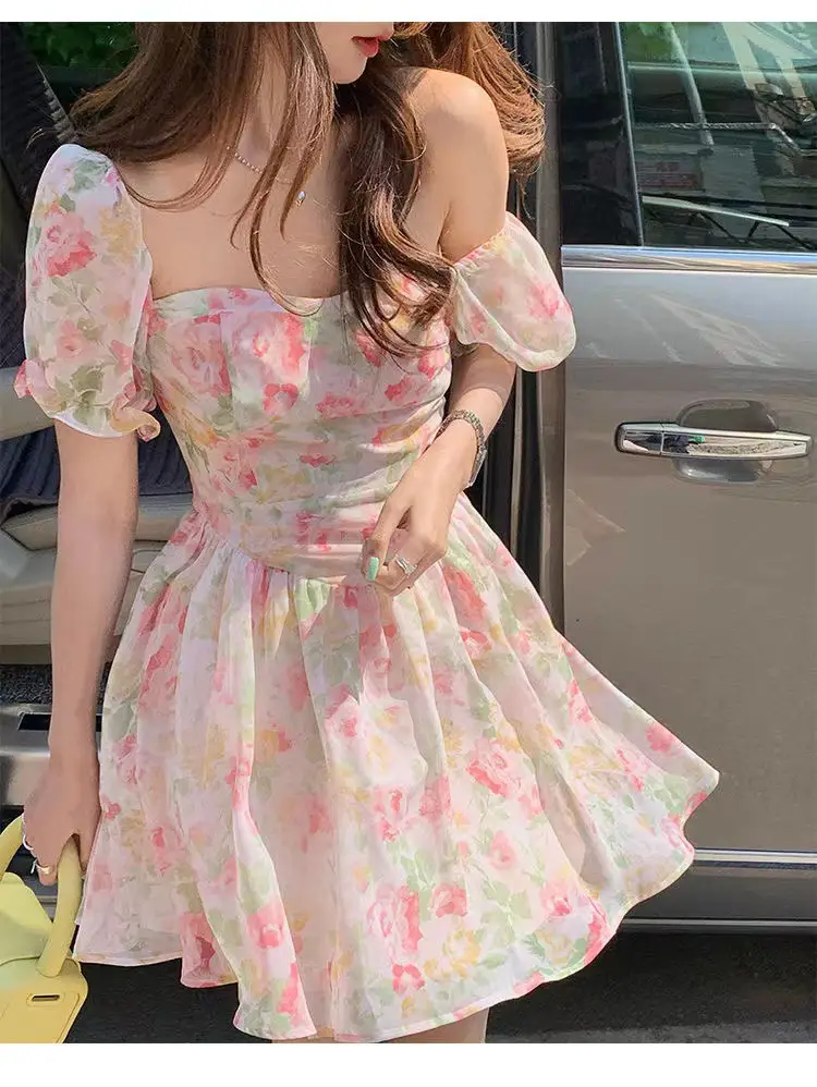 French Ins Super Fairy Student Skirt Floral 2024 — feature 23