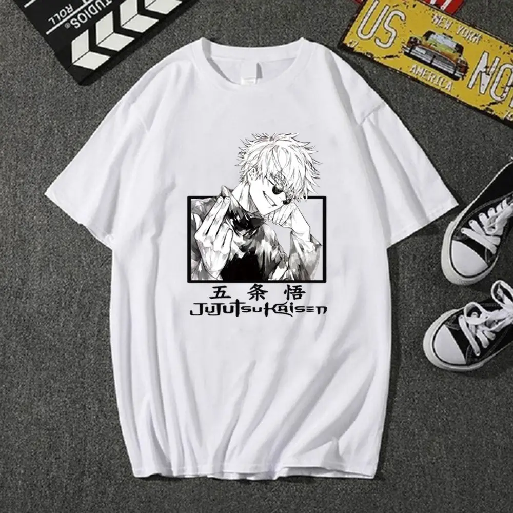 Gothic Anime Girl T-Shirt Black Manga Print