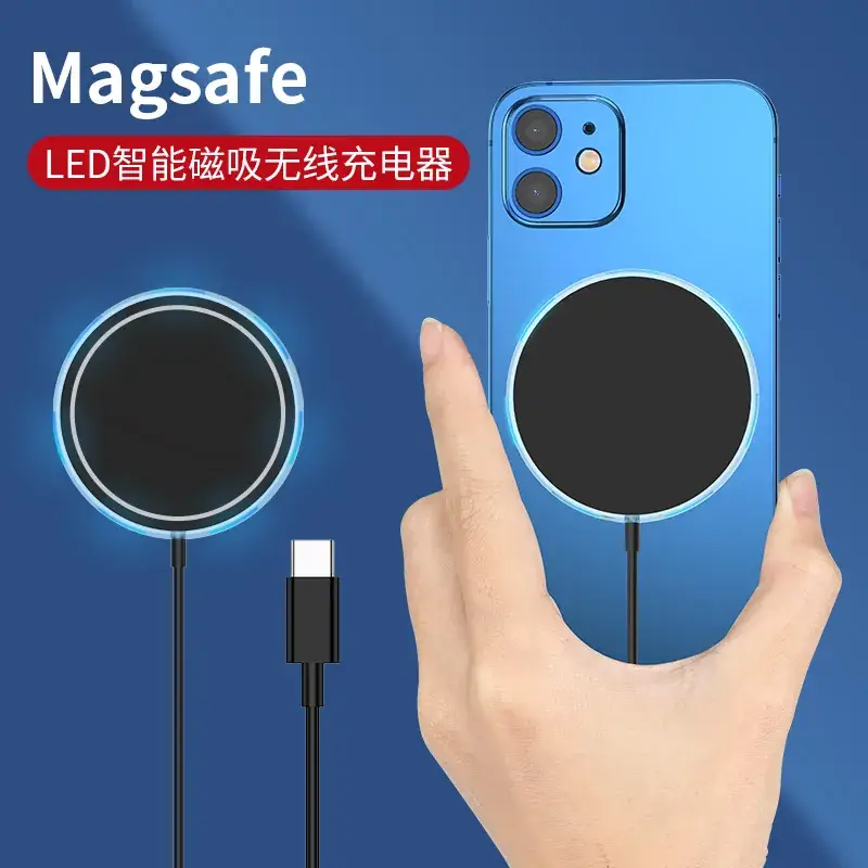15W Magnetic Wireless Charger for Apple 8-12 - Image 2