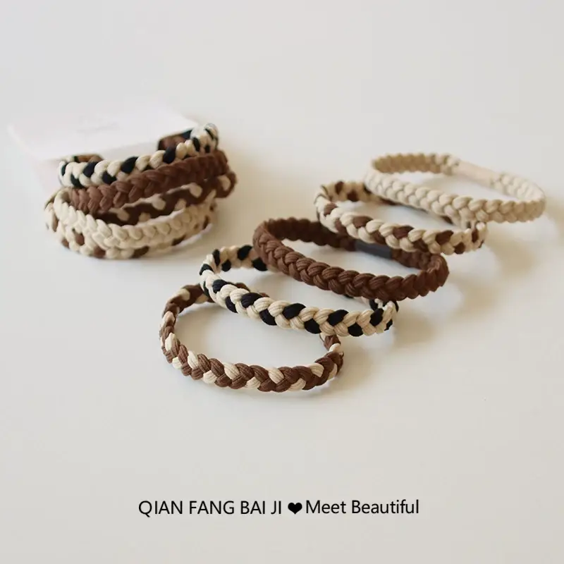 5 Milk Curry Braided Hair Rings 2022 New — feature 2