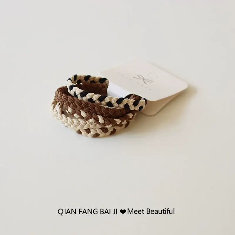 5 Milk Curry Braided Hair Rings 2022 New — feature 8