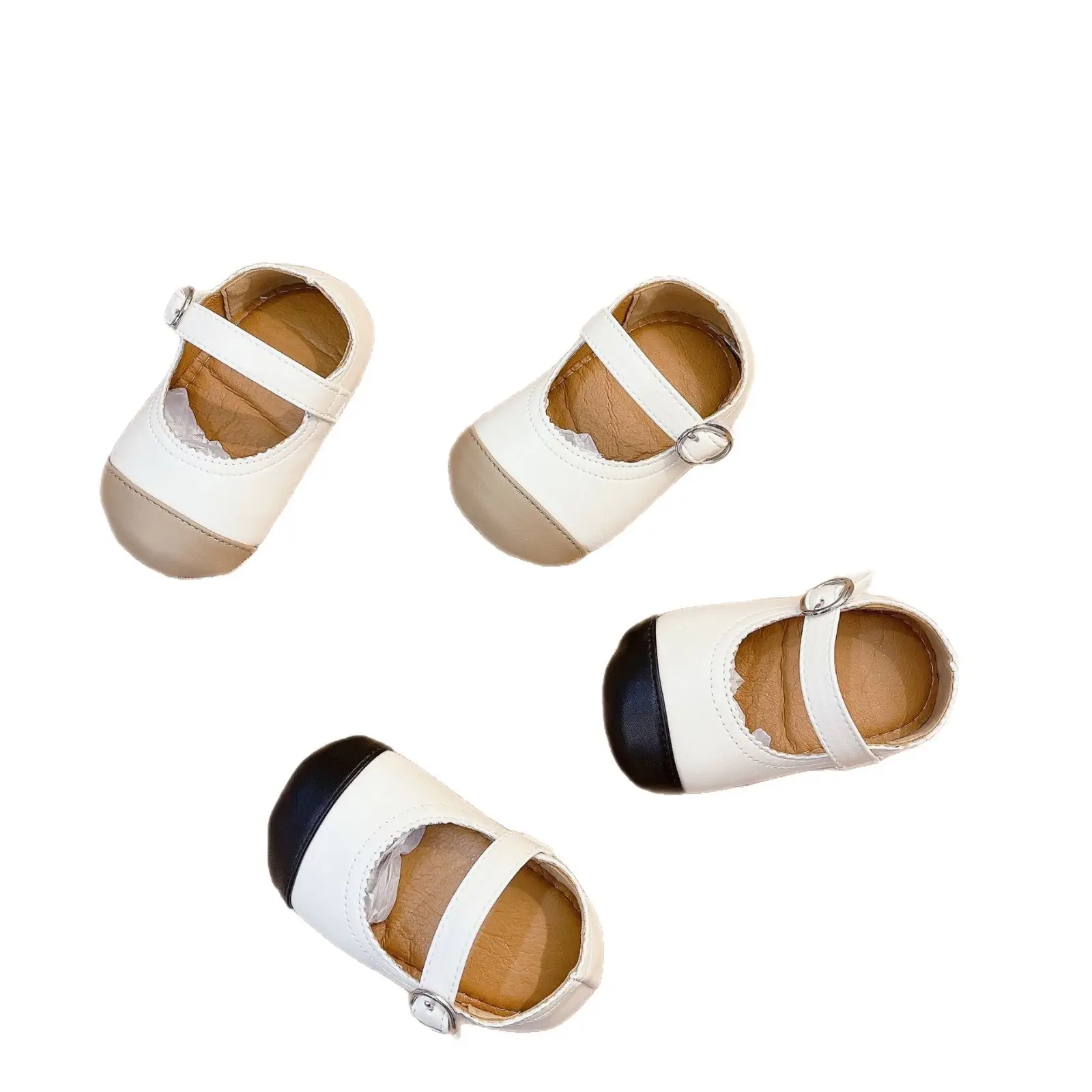 Korean Style Baby Shoes 0-2Yrs Small Leather Non-Slip