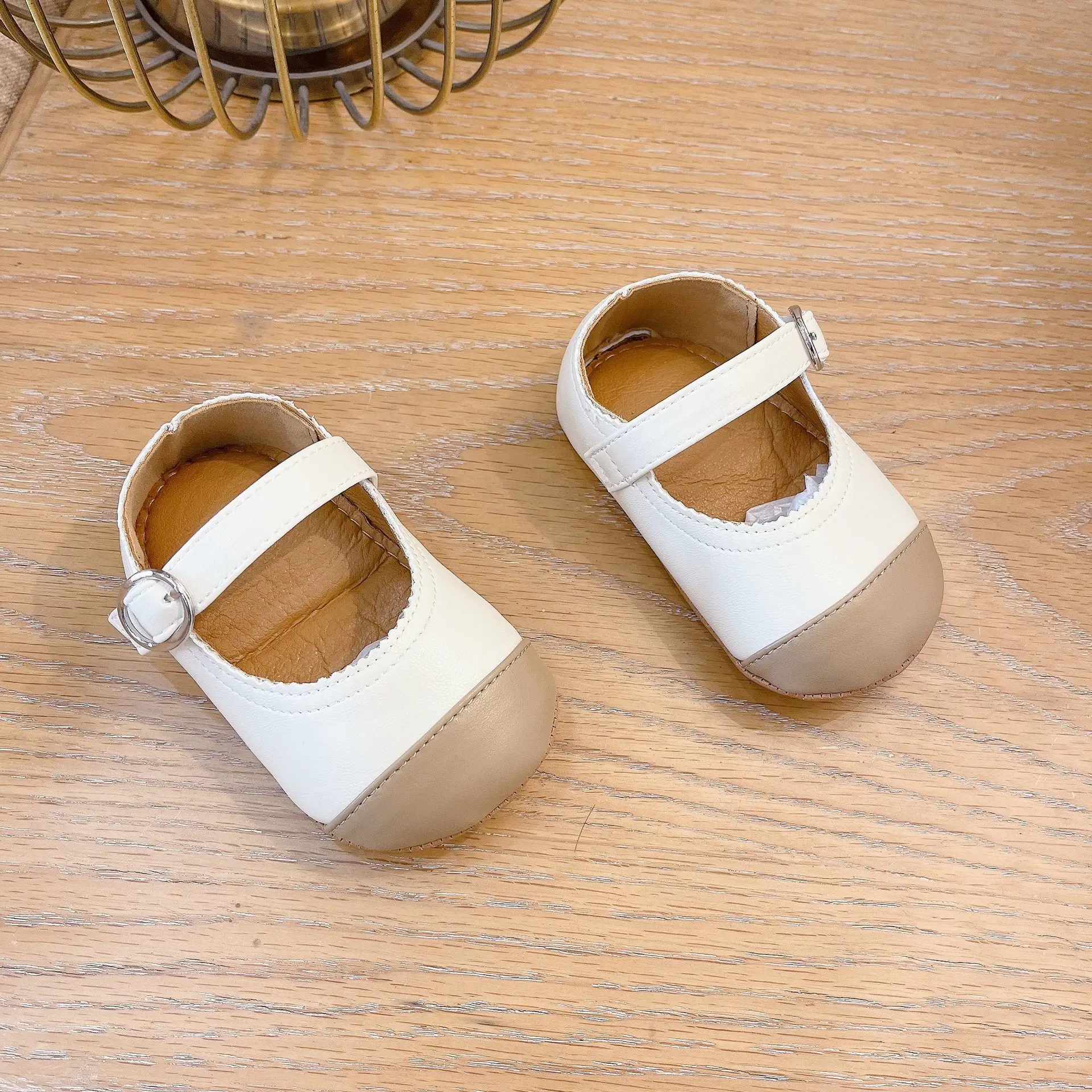 Korean Style Baby Shoes 0-2Yrs Small Leather Non-Slip — feature 1