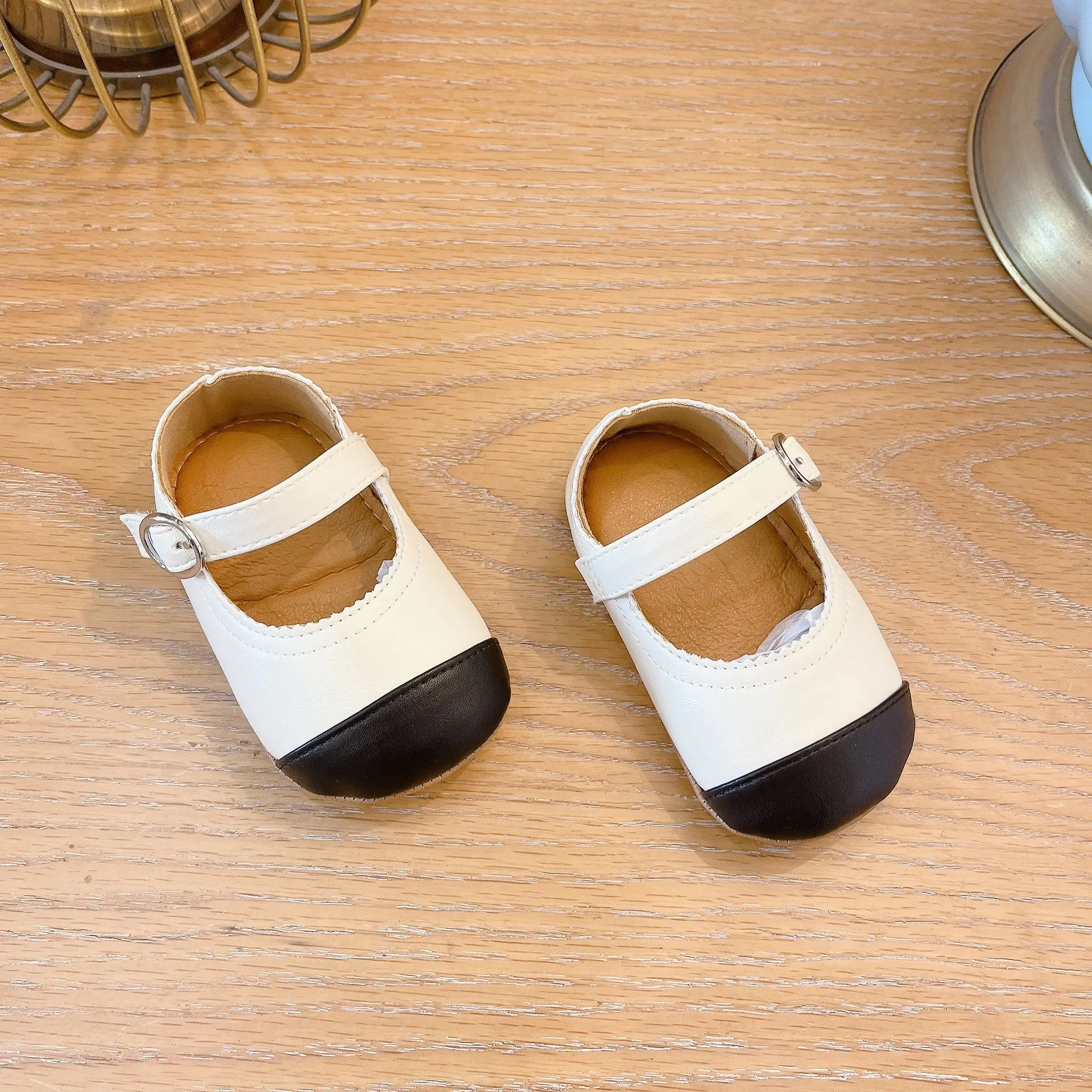Korean Style Baby Shoes 0-2Yrs Small Leather Non-Slip — feature 2