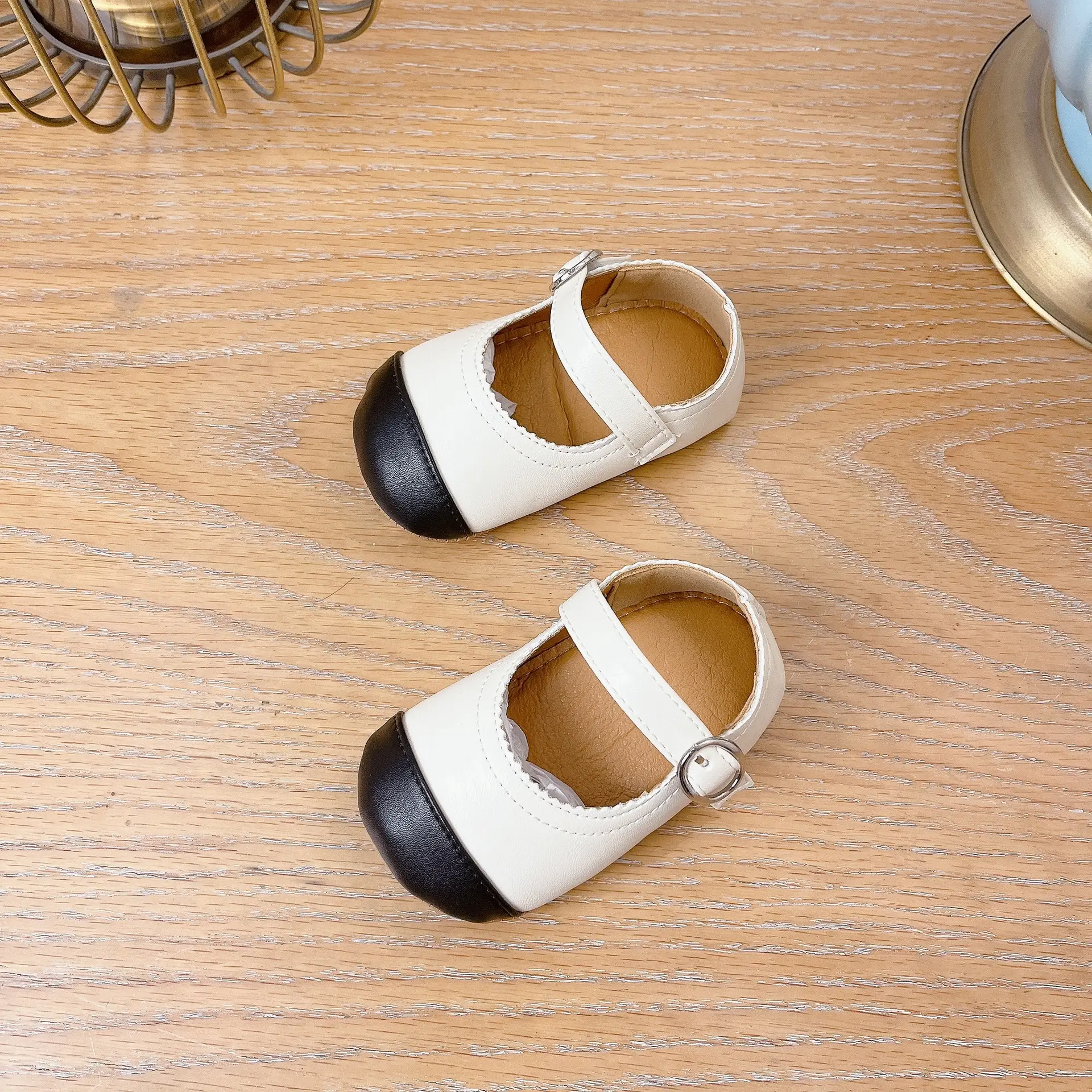 Korean Style Baby Shoes 0-2Yrs Small Leather Non-Slip — feature 3