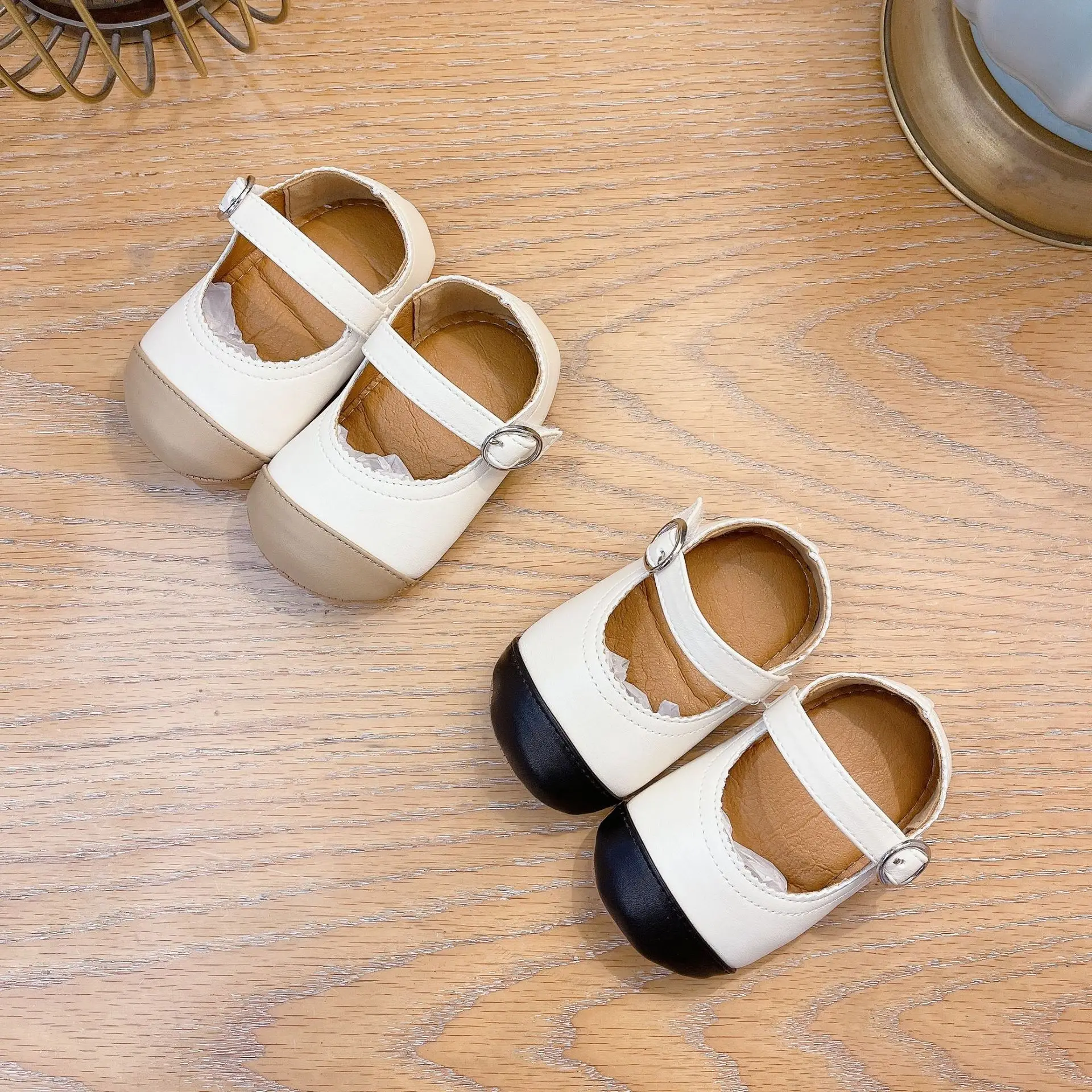 Korean Style Baby Shoes 0-2Yrs Small Leather Non-Slip — feature 4