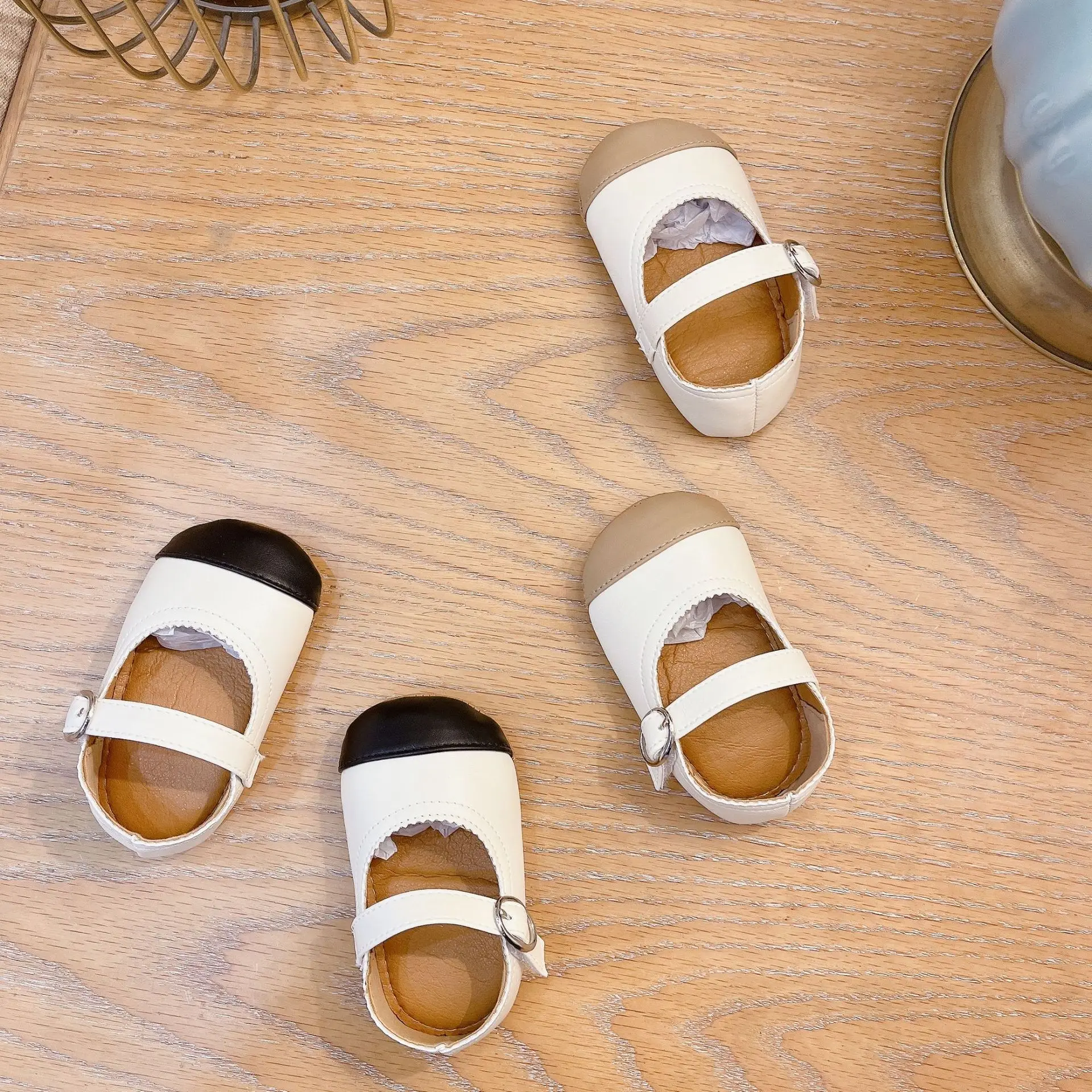 Korean Style Baby Shoes 0-2Yrs Small Leather Non-Slip — feature 6