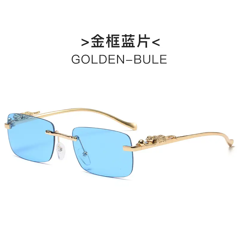 Gold Frame blue
