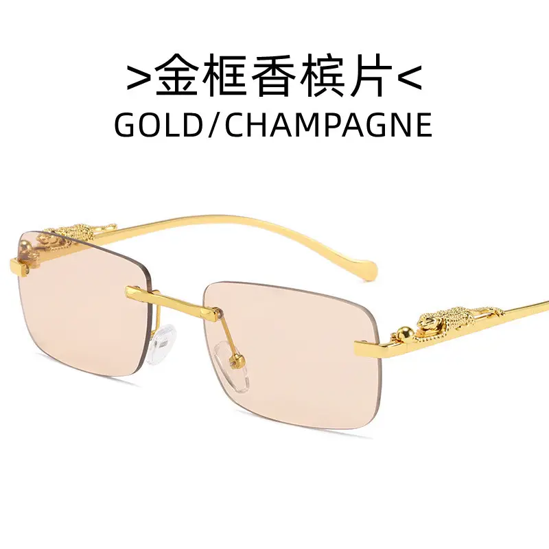 Gold Framed Champagne Slice