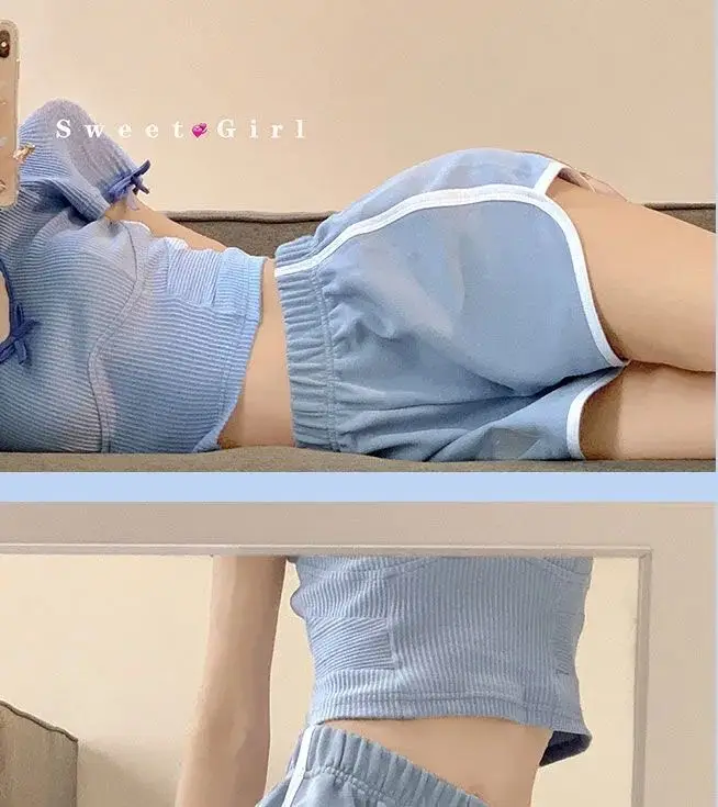 White Heart Korean Style Running Shorts 2022 — feature 6