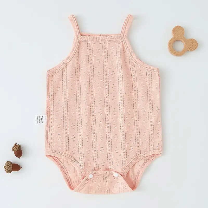 Pure Cotton Newborn Belly Protector Vest Yellow - Image 4