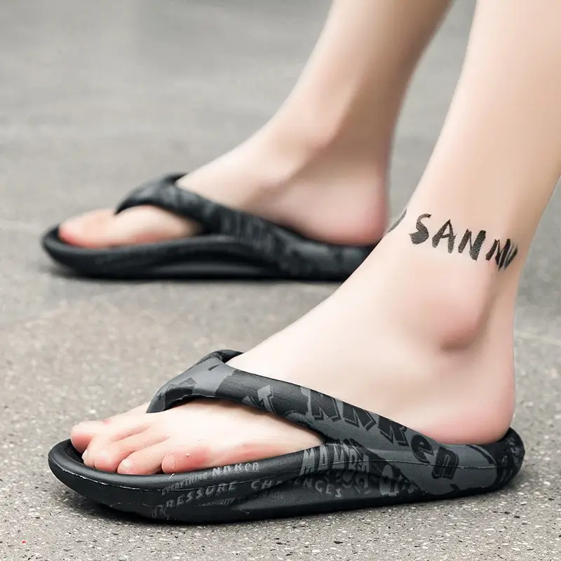 Men's Cross-Brand Anti-Slip Beach Flip Flops Large