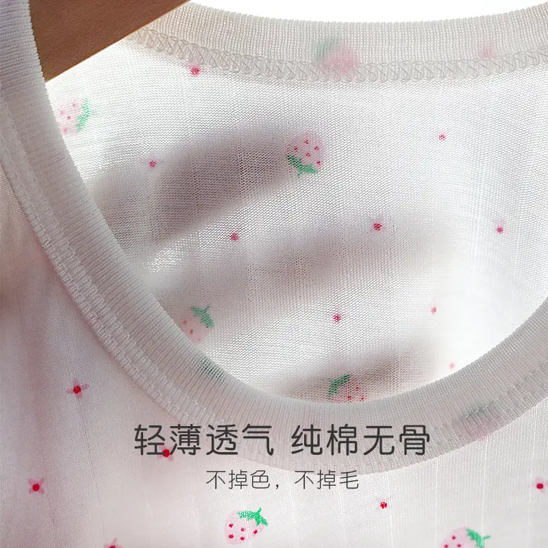 Cool Sleeveless Vests for Boys Girls 2-Piece Set - Image 19