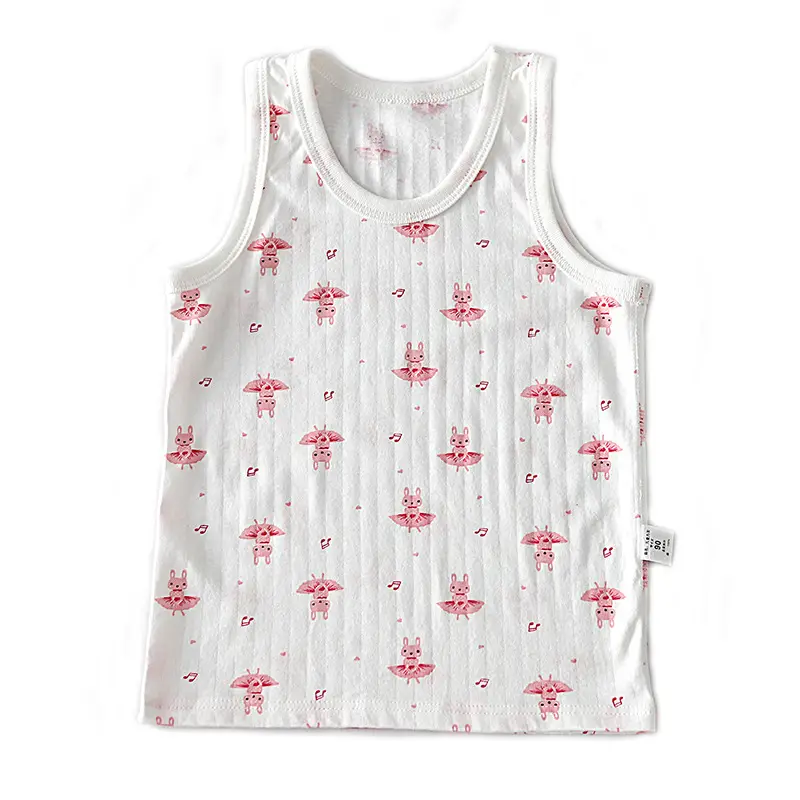 Cool Sleeveless Vests for Boys Girls 2-Piece Set - Image 21