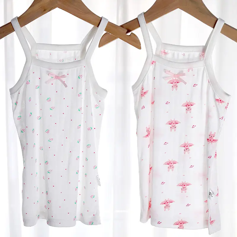 Cool Sleeveless Vests for Boys Girls 2-Piece Set - Image 12