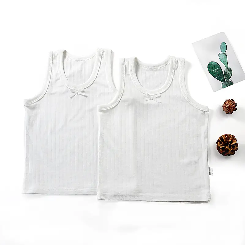 Cool Sleeveless Vests for Boys Girls 2-Piece Set - Image 6