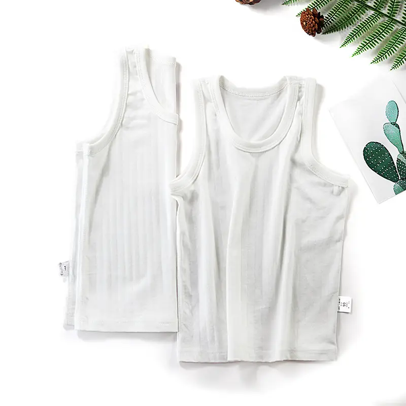 Cool Sleeveless Vests for Boys Girls 2-Piece Set - Image 8