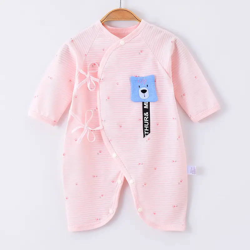 Newborn Baby Monk Air Jacket Cotton Yellow - Image 11