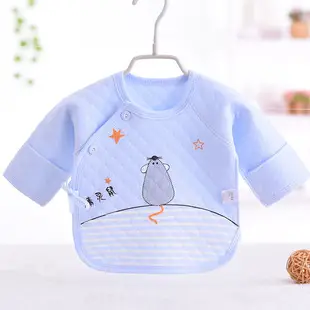 Newborn Baby Monk Air Jacket Cotton Yellow — feature 9