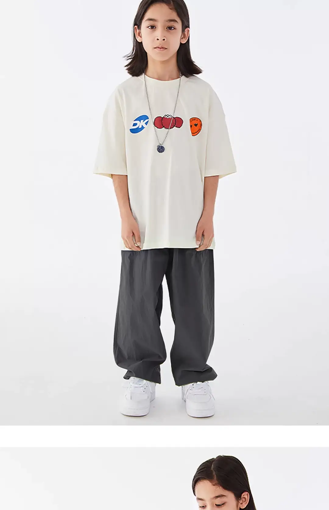 DK Boys Cotton Loose Pants Summer Large — feature 27
