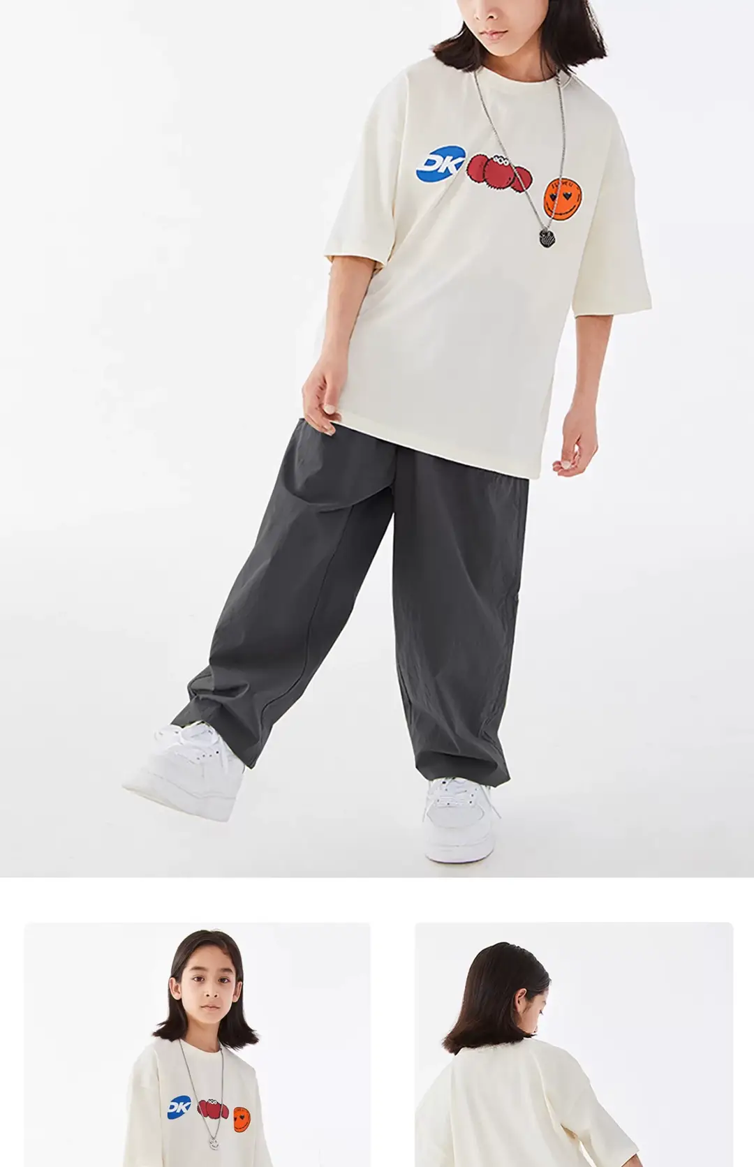 DK Boys Cotton Loose Pants Summer Large — feature 28