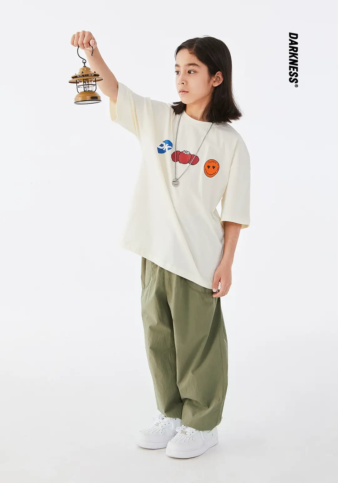 DK Boys Cotton Loose Pants Summer Large — feature 4