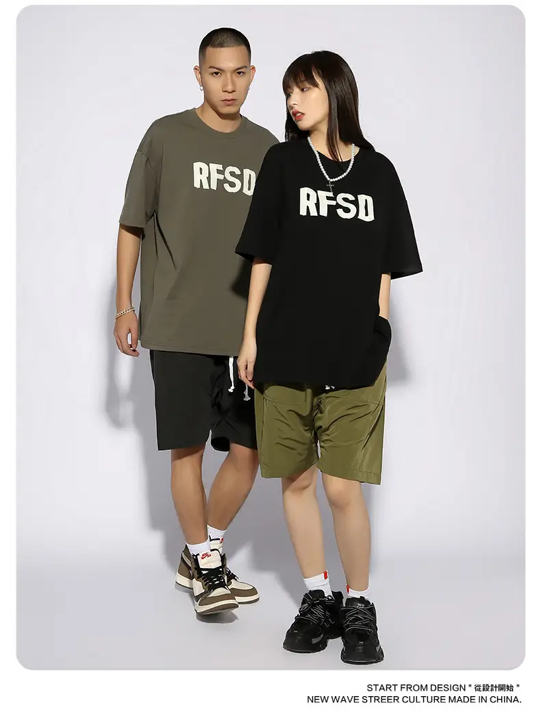 Men RFSD Cotton T-Shirt Black — feature 10