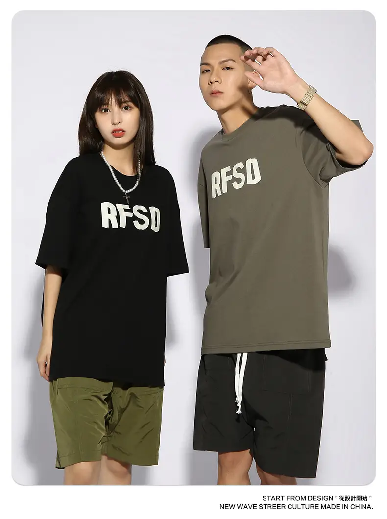 Men RFSD Cotton T-Shirt Black — feature 11