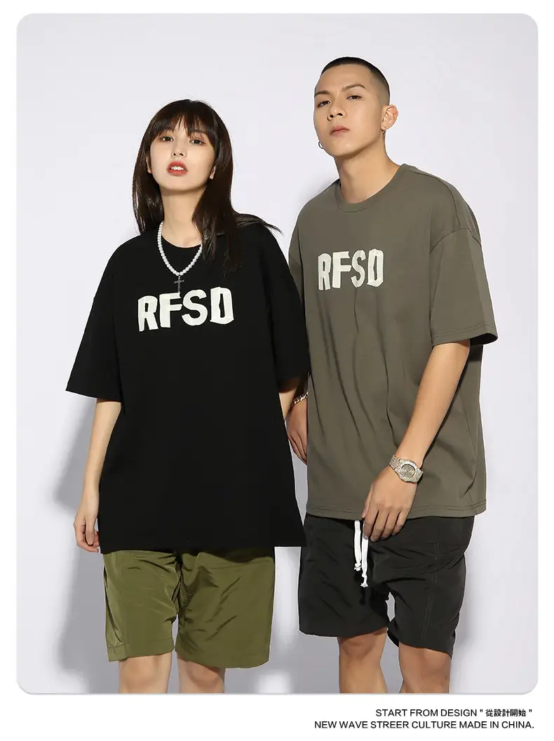 Men RFSD Cotton T-Shirt Black — feature 12