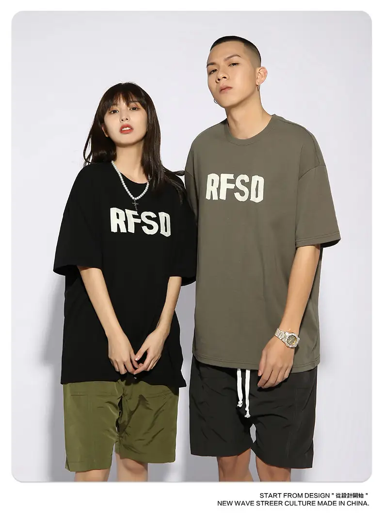 Men RFSD Cotton T-Shirt Black — feature 13