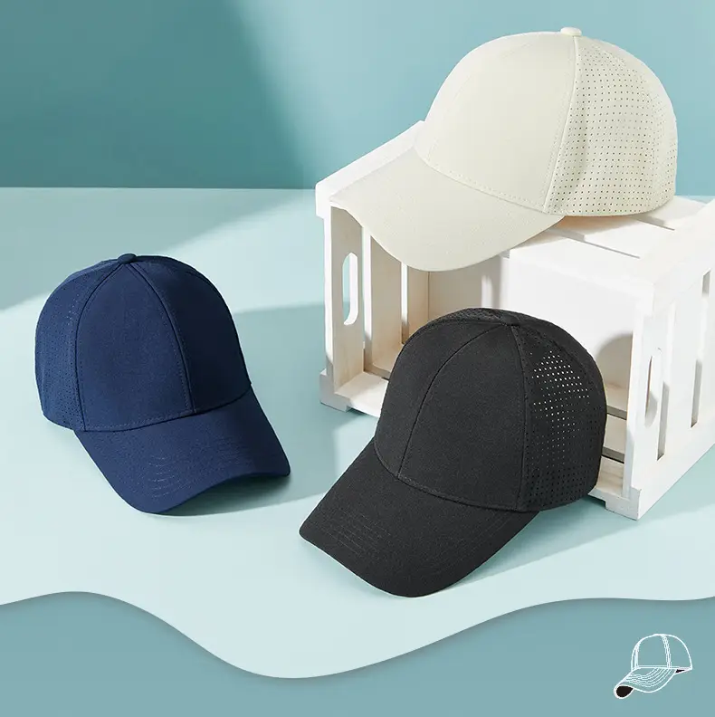 Pink Baseball Cap for Men Women Quick Dry Sun Protection — feature 10