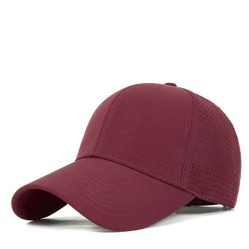 Pink Baseball Cap for Men Women Quick Dry Sun Protection - Image 2