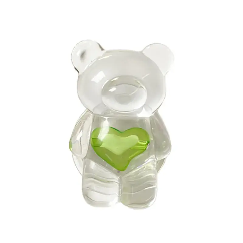 Transparent Love Bear Airbag Mobile Phone Bracket - Image 15