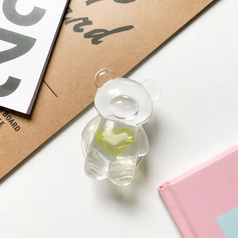 Transparent Love Bear Airbag Mobile Phone Bracket - Image 10