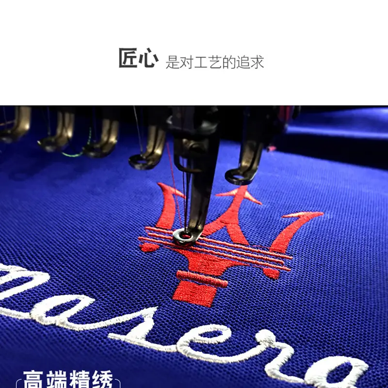 Men Black Polo T-Shirt with Red Embroidery - Image 15