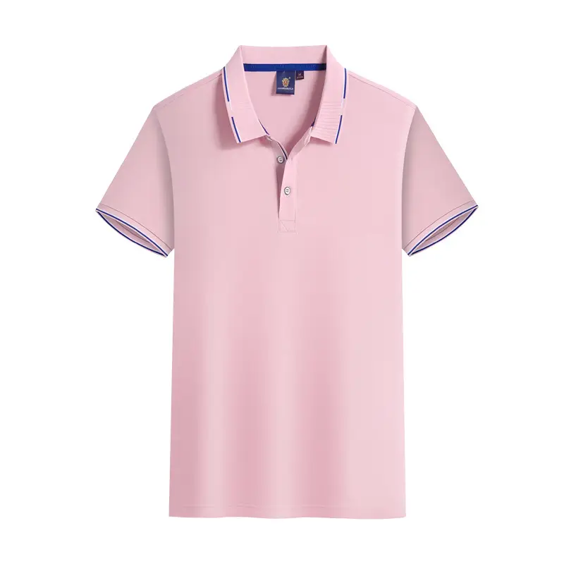 Men Black Polo T-Shirt with Red Embroidery - Image 8