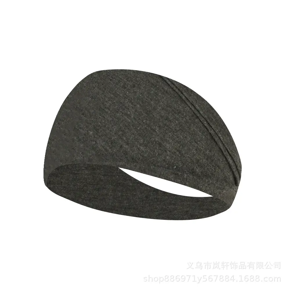 Green Cotton Yoga Sweat Band for Men Women Running Fitness — feature 23