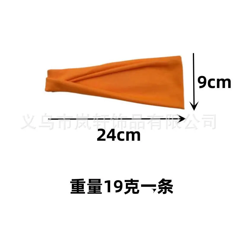 Green Cotton Yoga Sweat Band for Men Women Running Fitness — feature 3