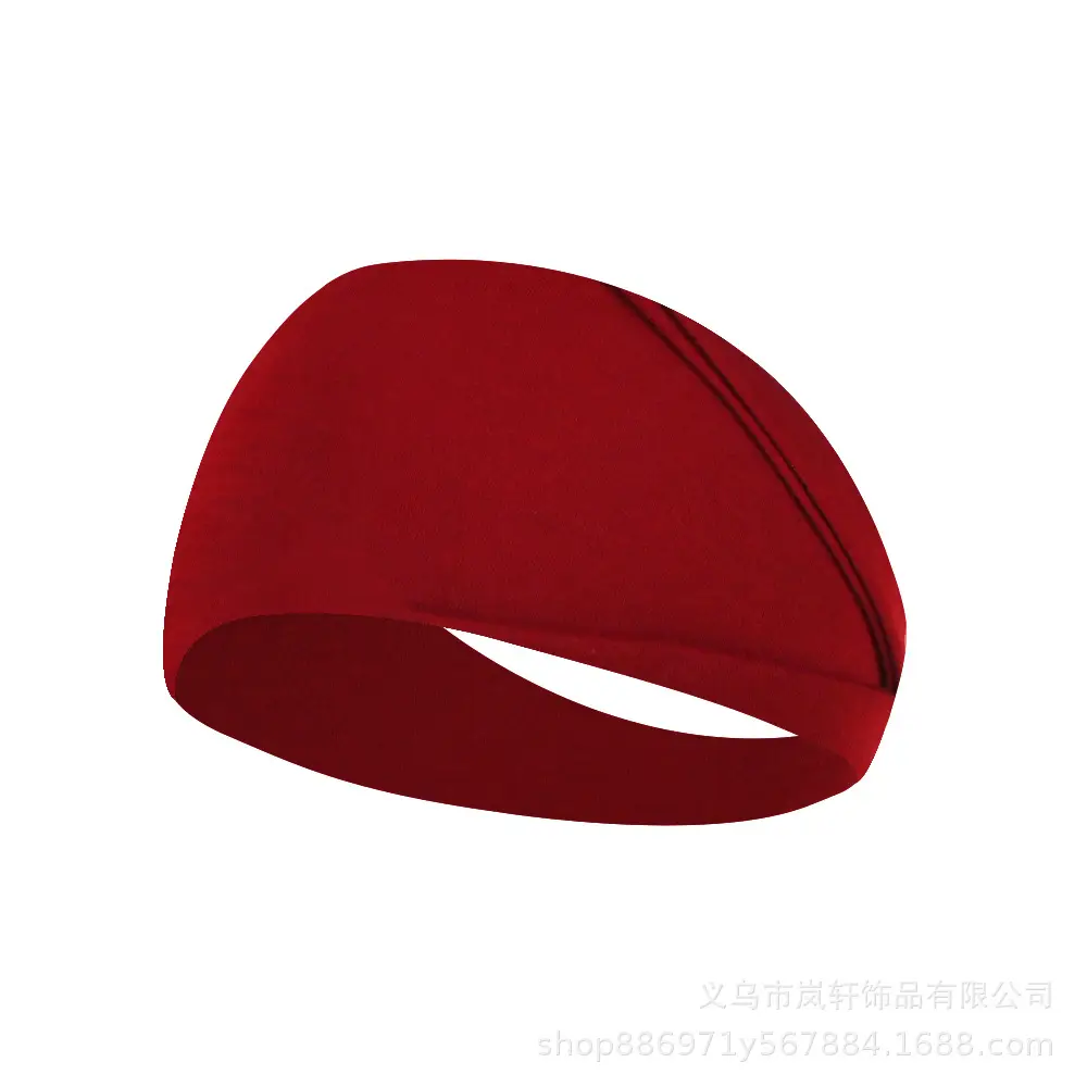 Green Cotton Yoga Sweat Band for Men Women Running Fitness — feature 7