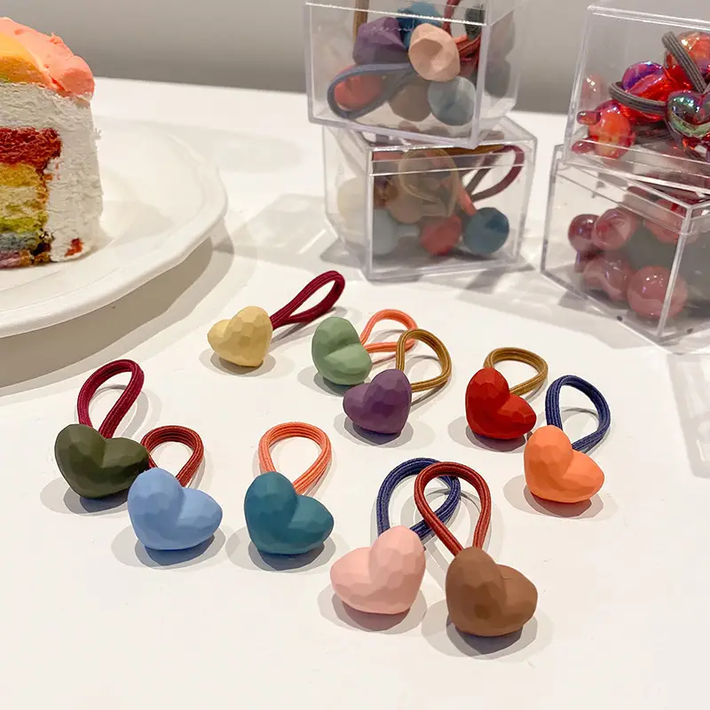 Children's Rubber Hair Bands for Girls - Colorful & Soft - Image 16