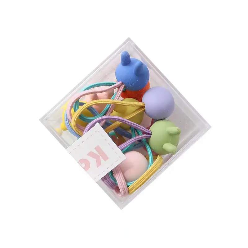 Children's Rubber Hair Bands for Girls - Colorful & Soft - Image 17