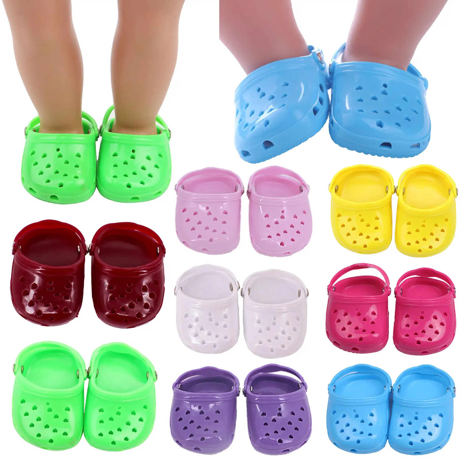 Pink Cactus Baby Shoes 18 Inch Summer Casual