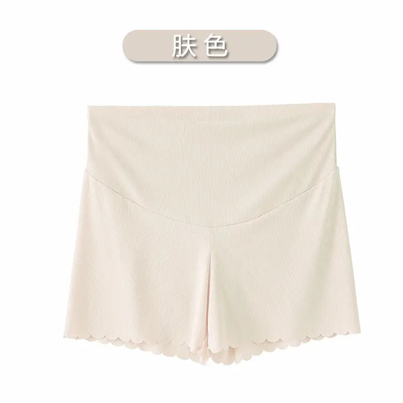 Maternity Anti-Exposure Leggings Ice Silk Shorts Summer Thin Outer Wear - Image 5
