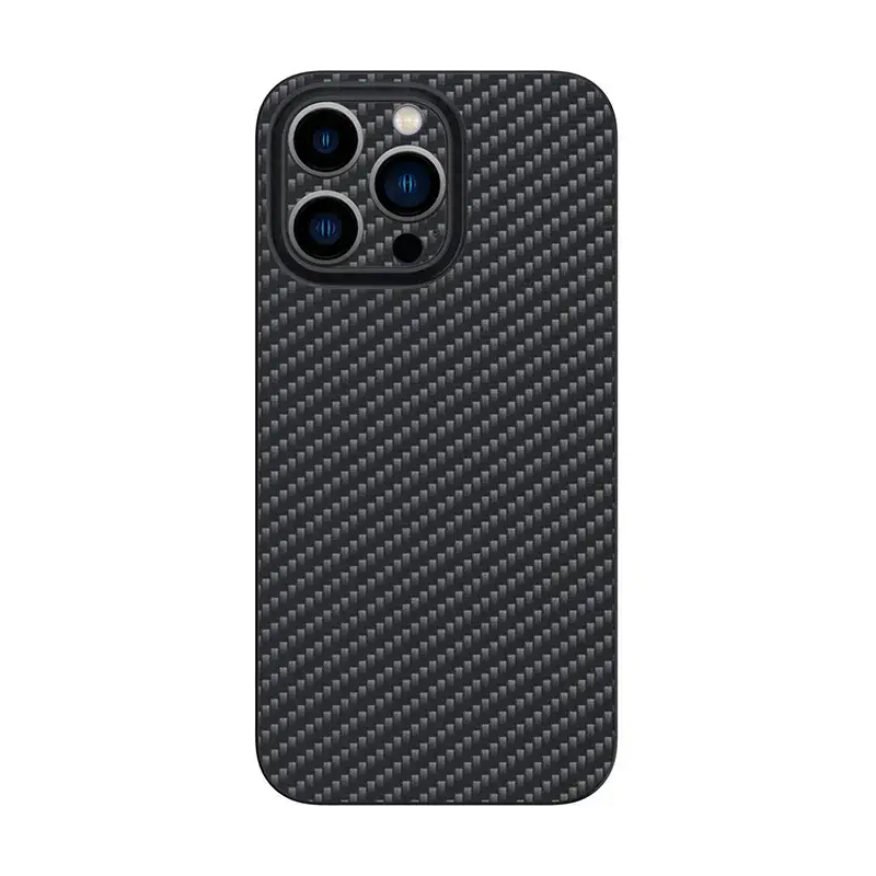 Carbon Fiber Matte Phone Case for iPhone 13-17 Pro Max - Image 6
