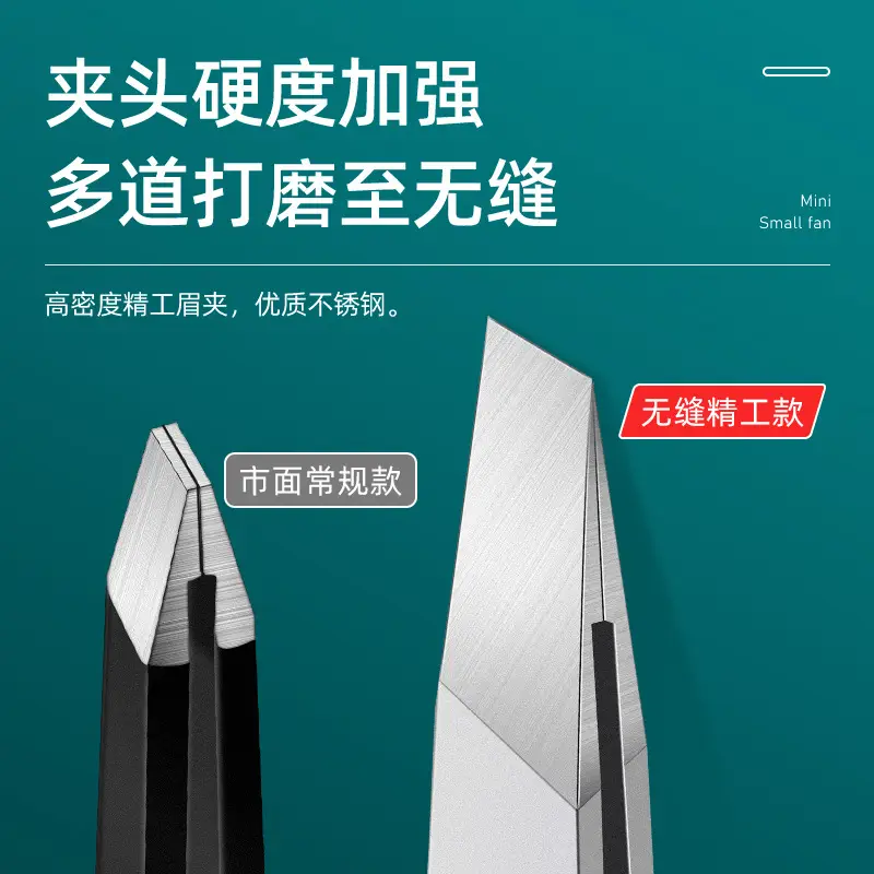 Stainless Steel Eyebrow Plucking Clips for Men - Image 5