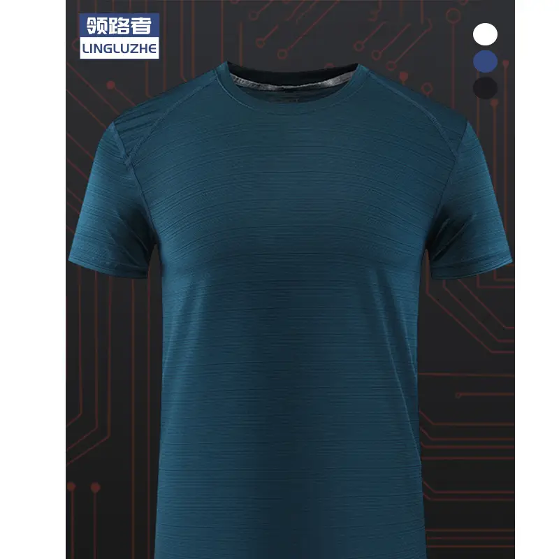 Mint Green Quick-Drying T-Shirt for Men - Image 10